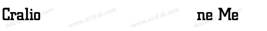 Cralione Medium字体转换